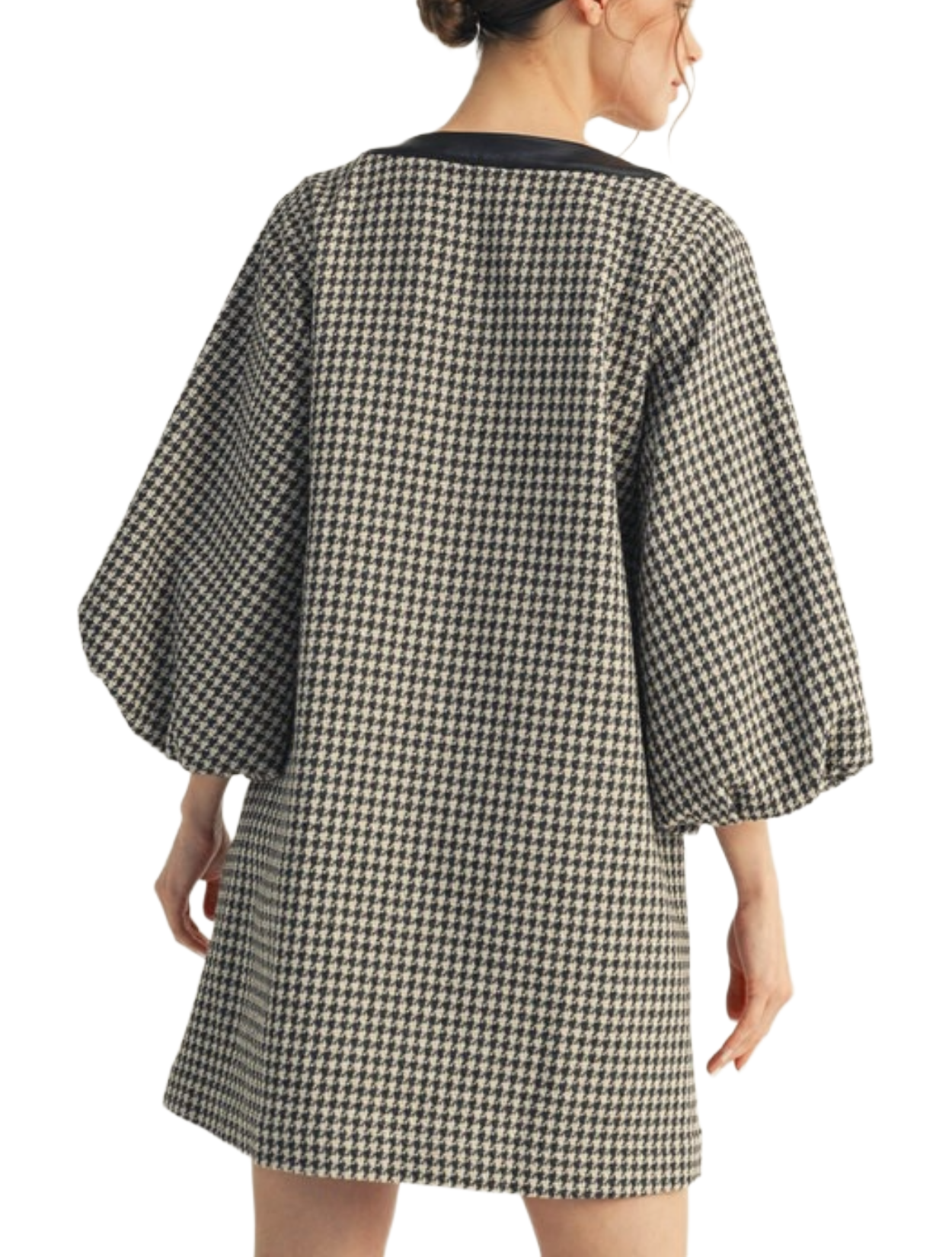 Portia Herringbone Dress