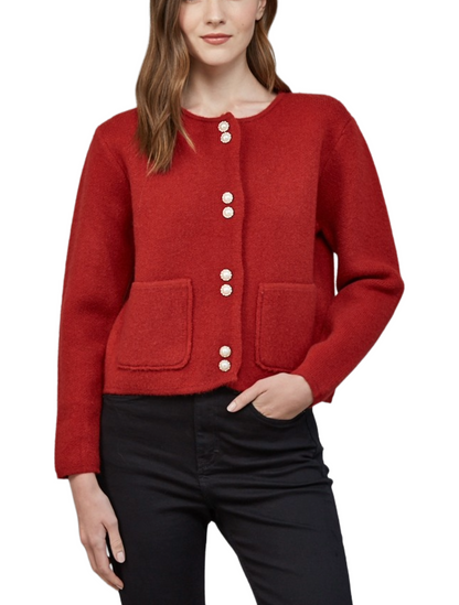 Ruby Pearl Cardigan