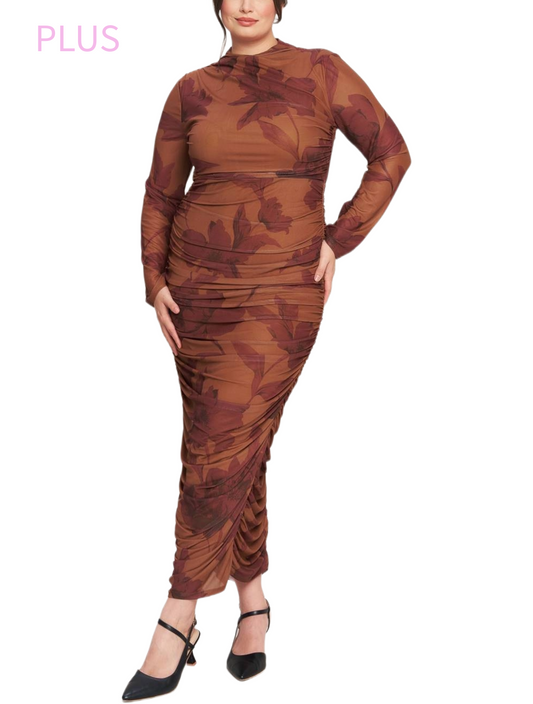 Aven Power Midi Dress - Plus