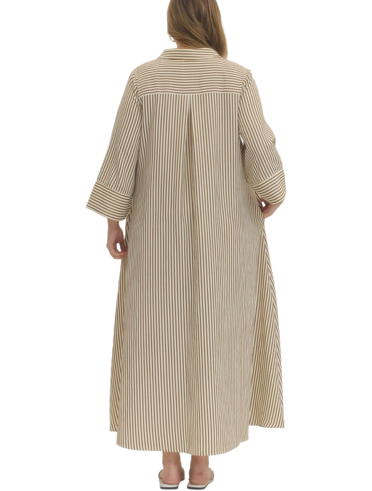 Bridleless Midi Dress - Plus