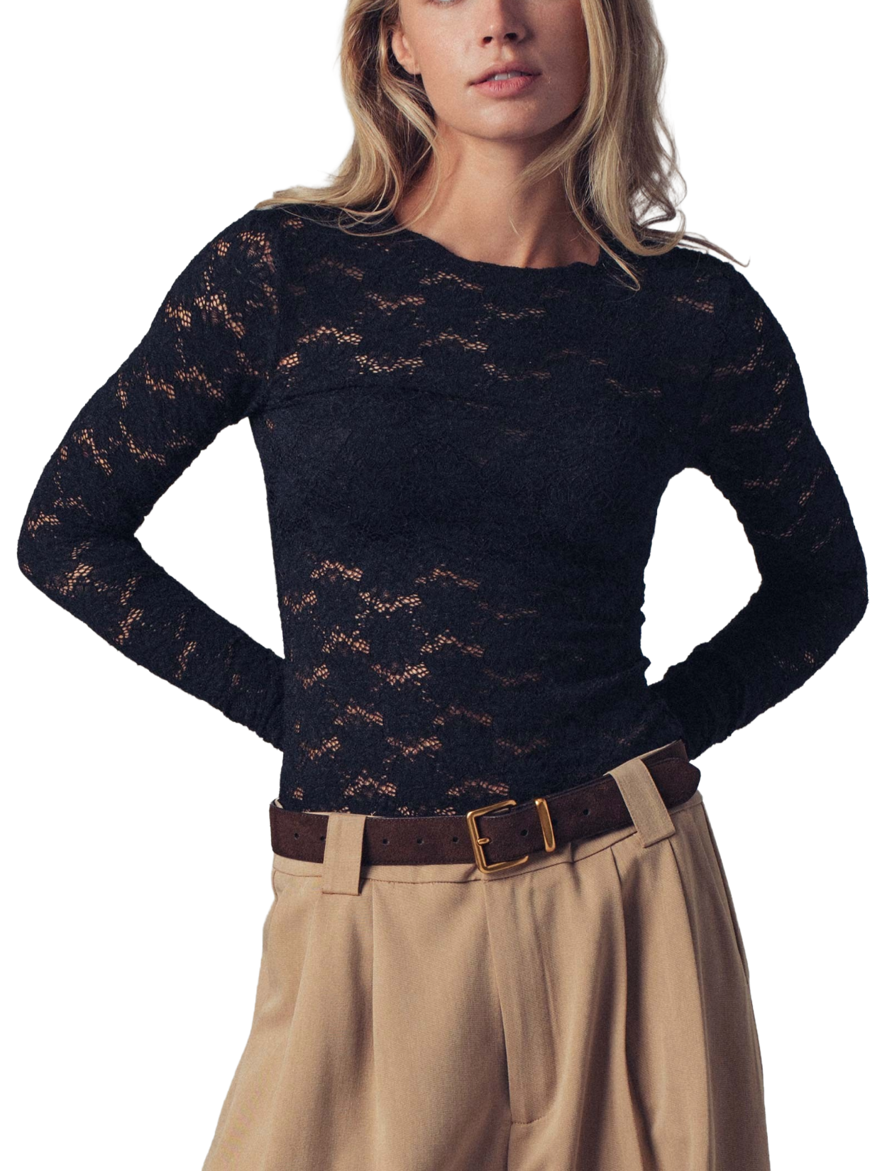 Simpatica Lace Layering Top