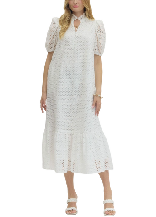Nantucket Eyelet Dress