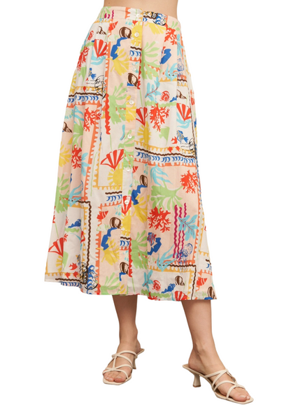 Paradiso Jardin Skirt