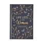 Life Lists for Women Gift Book
