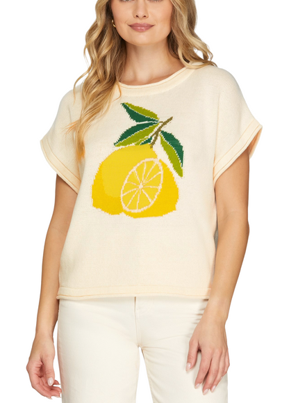 Lucky Lemon Top