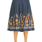 Soleil Poise Midi Skirt
