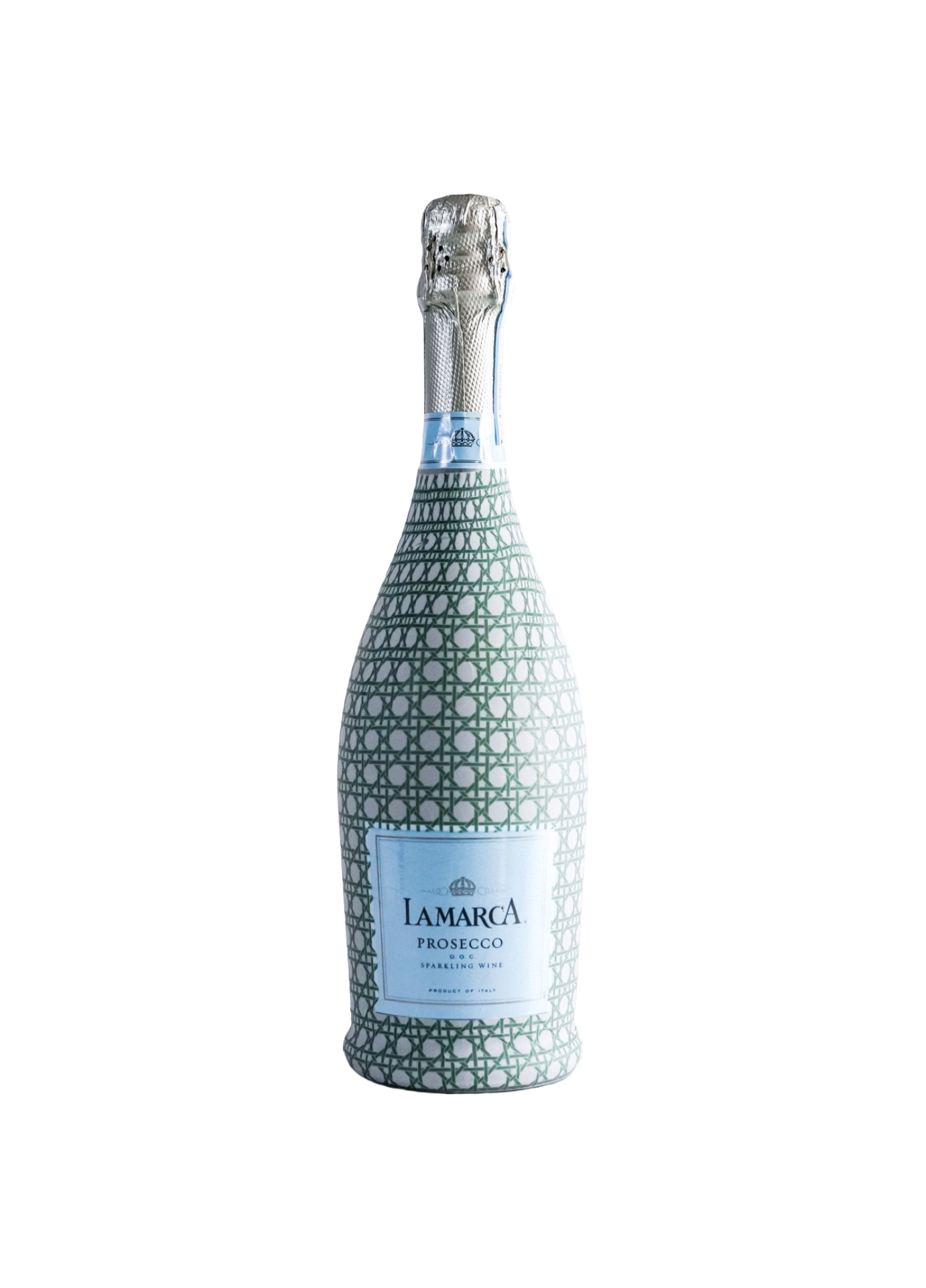 Beau Bottles Sage and White Cane - Prosecco