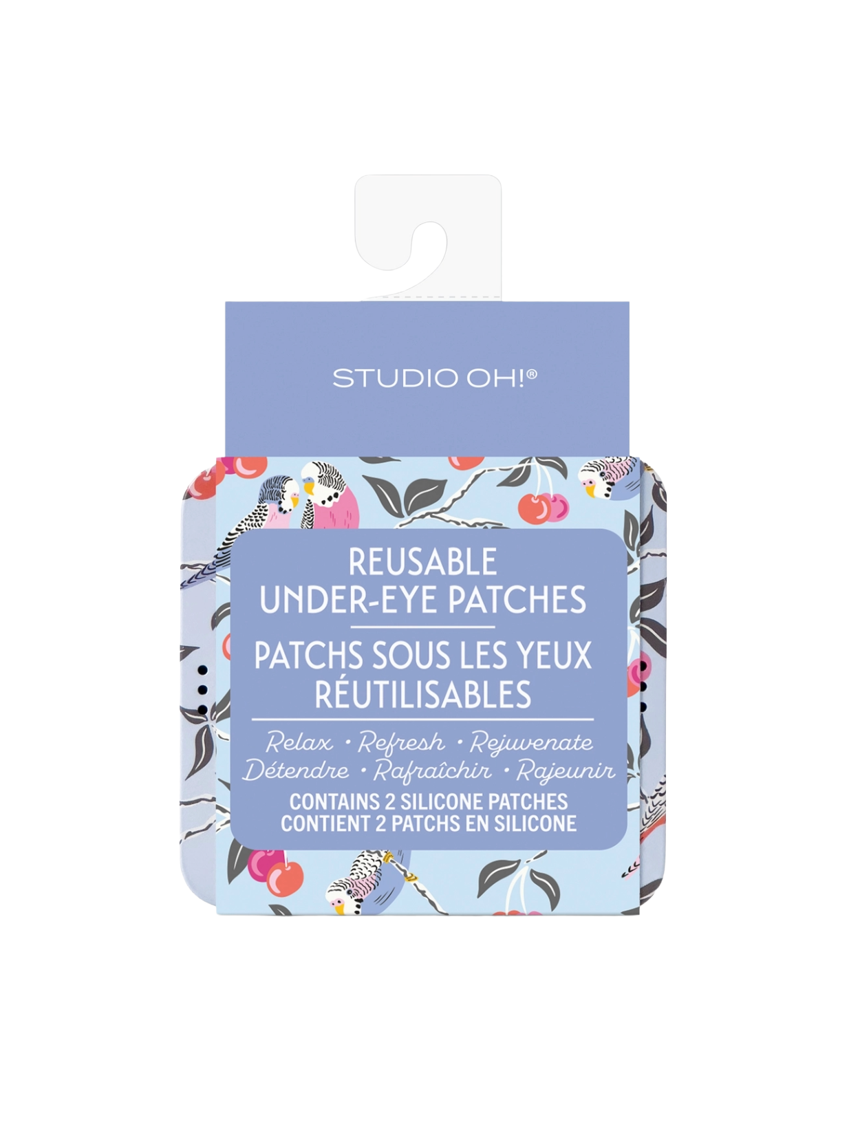 Birds in the Cherry Tree Reusable Under-Eye Patches