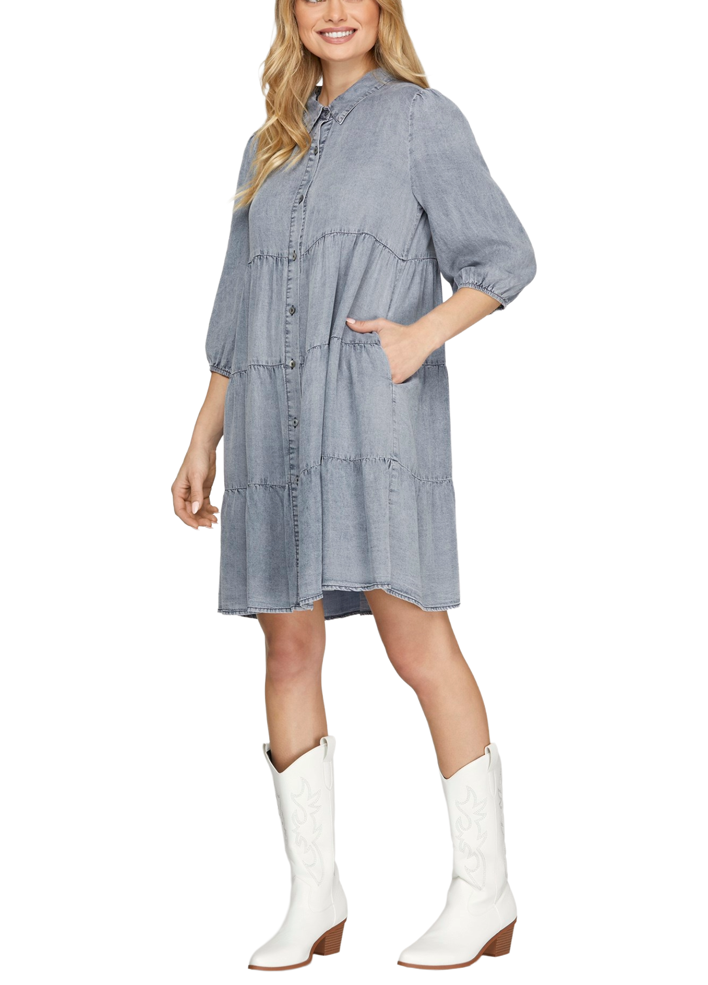 Wynona Denim Dress