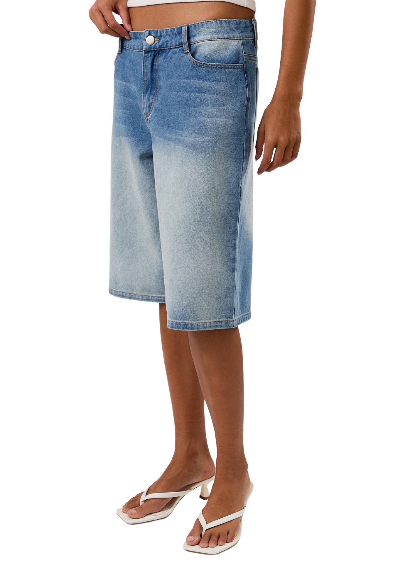 Easy Street Denim Bermuda Short