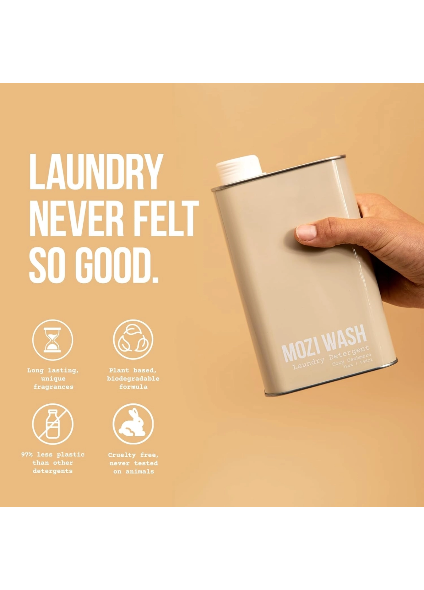 Cozy Cashmere Mozi Wash Laundry Detergent