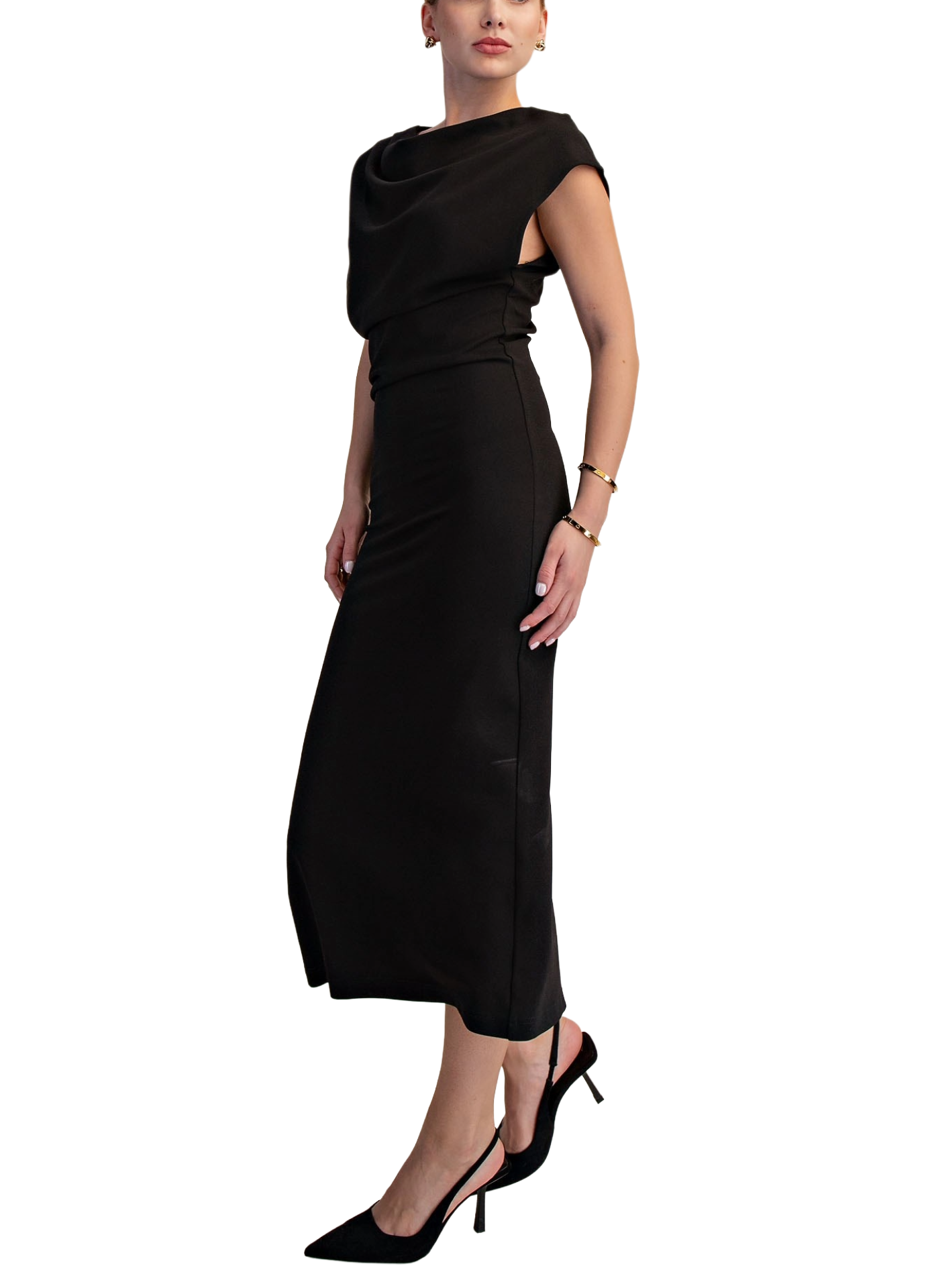 Penthouse Draped Dress