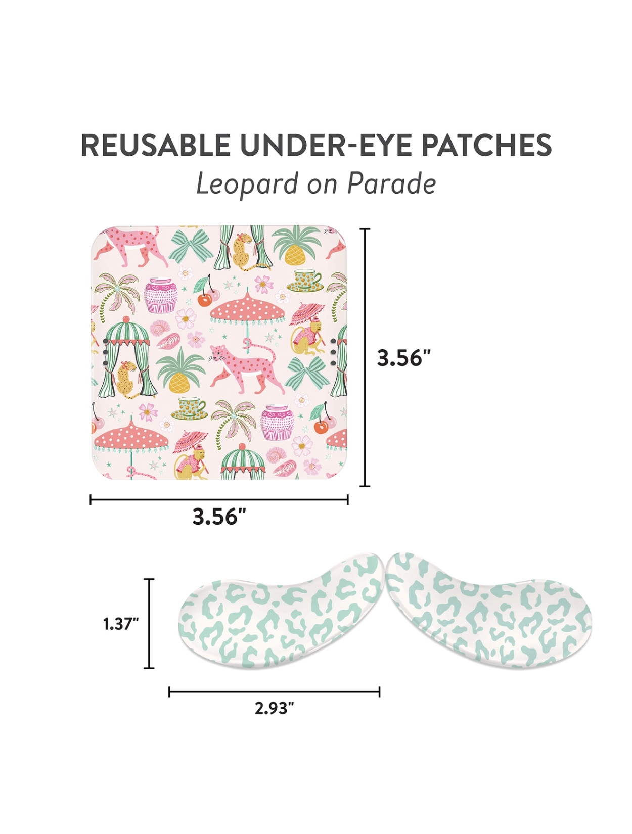Leopard On Parade Reusable Under-Eye Patches