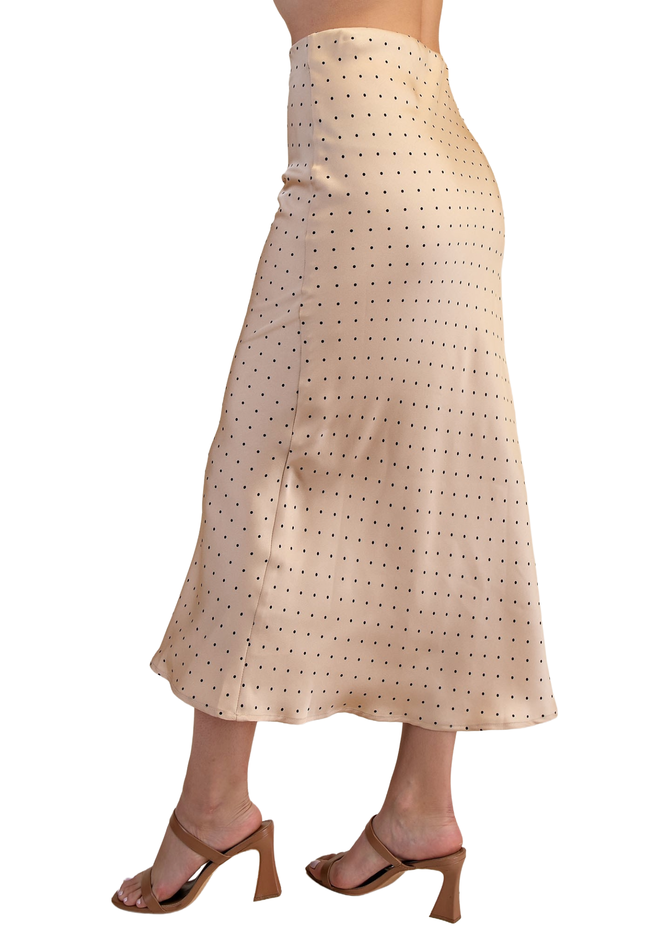 Luciana Dots Midi Skirt