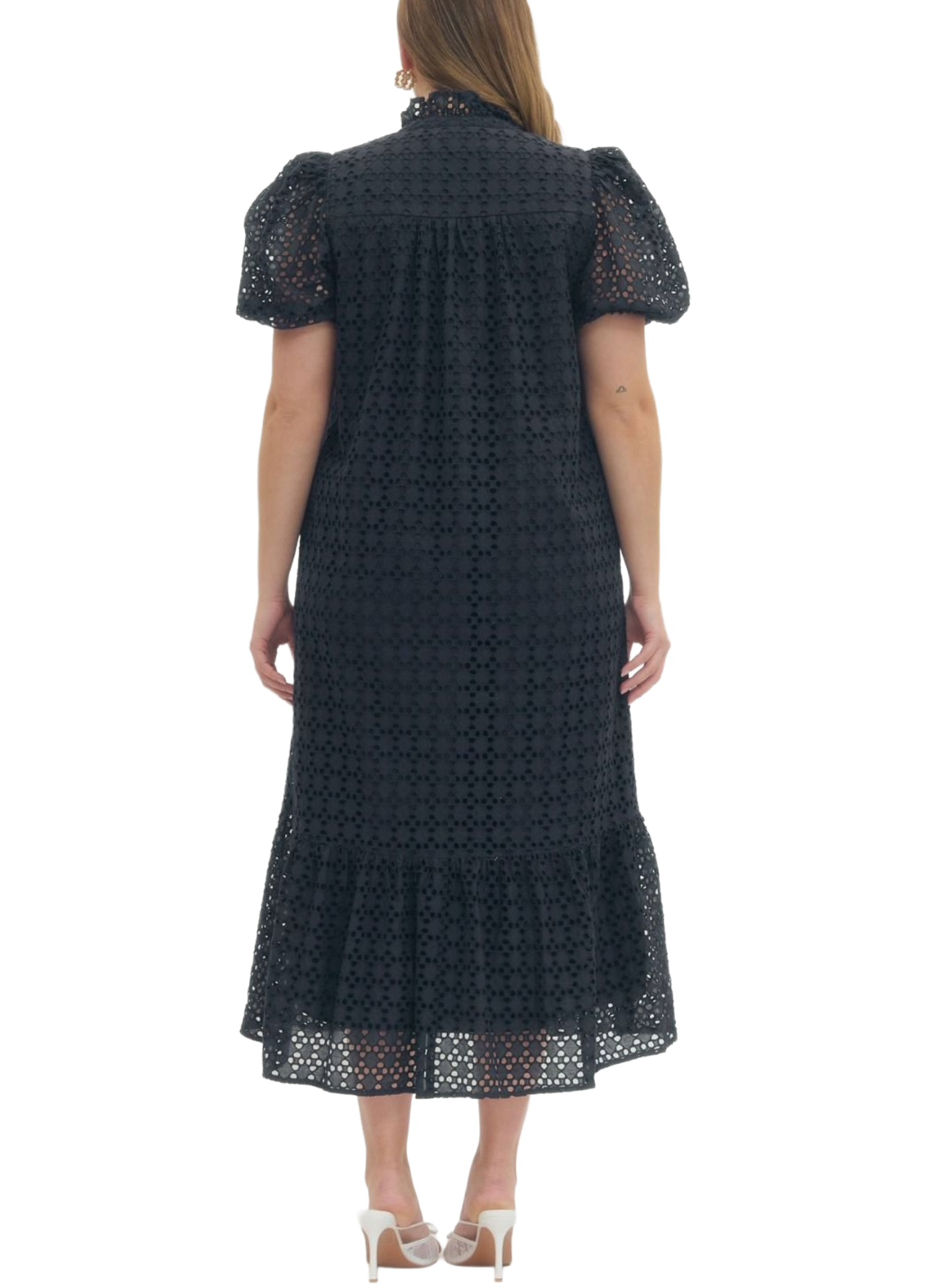 Nantucket Eyelet Dress - Plus