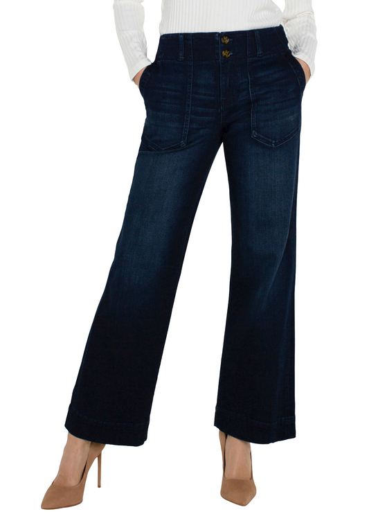 LP Patch Pocket Summit Wide Leg Jean