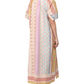 Sachi Patchwork Kaftan Dress