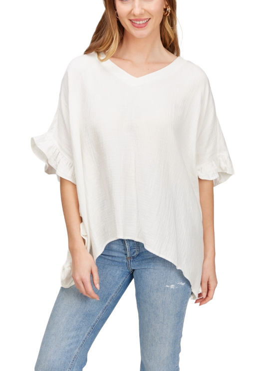 Whistle Poncho Top