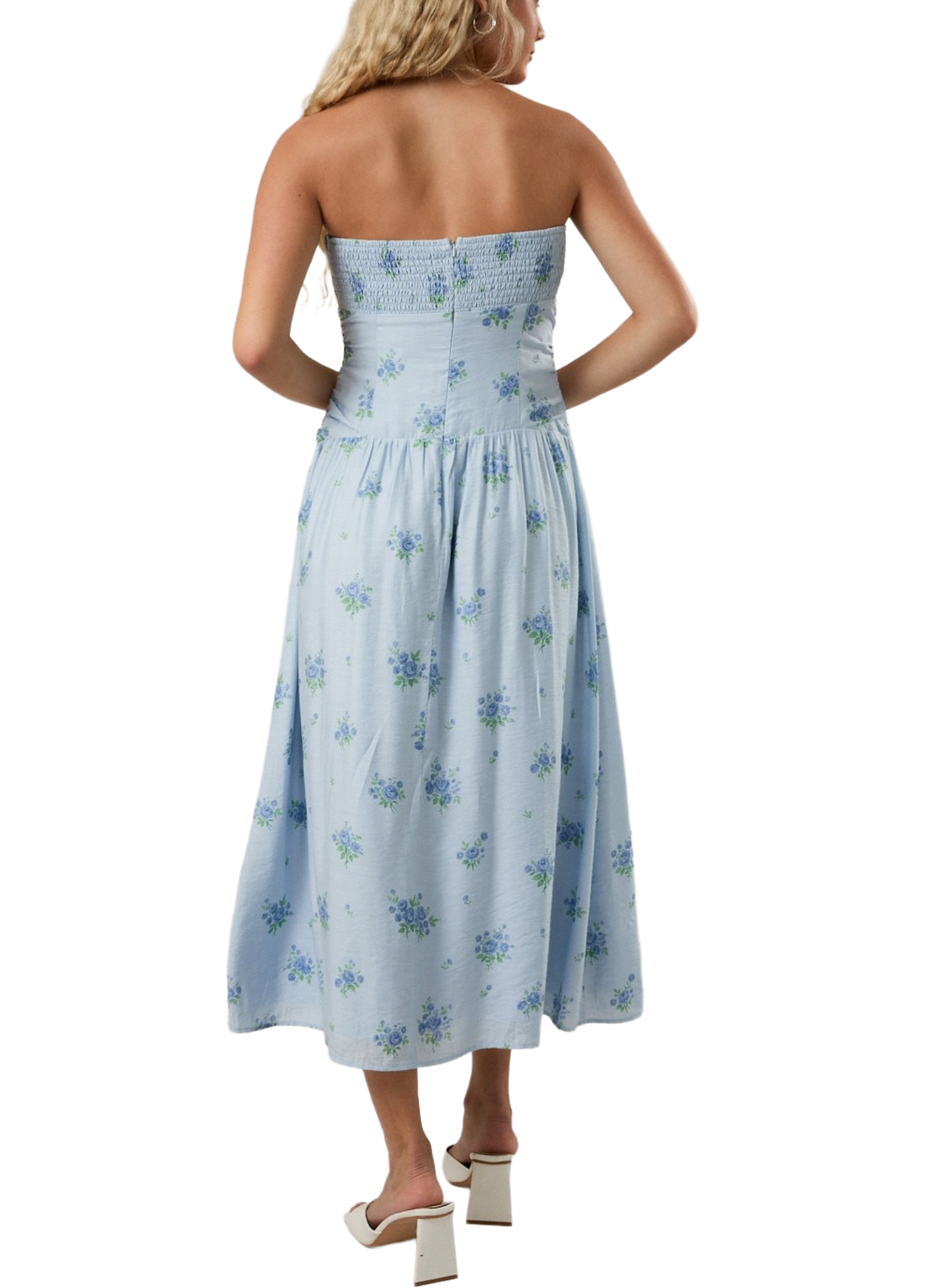 Babys Blue Maxi Dress