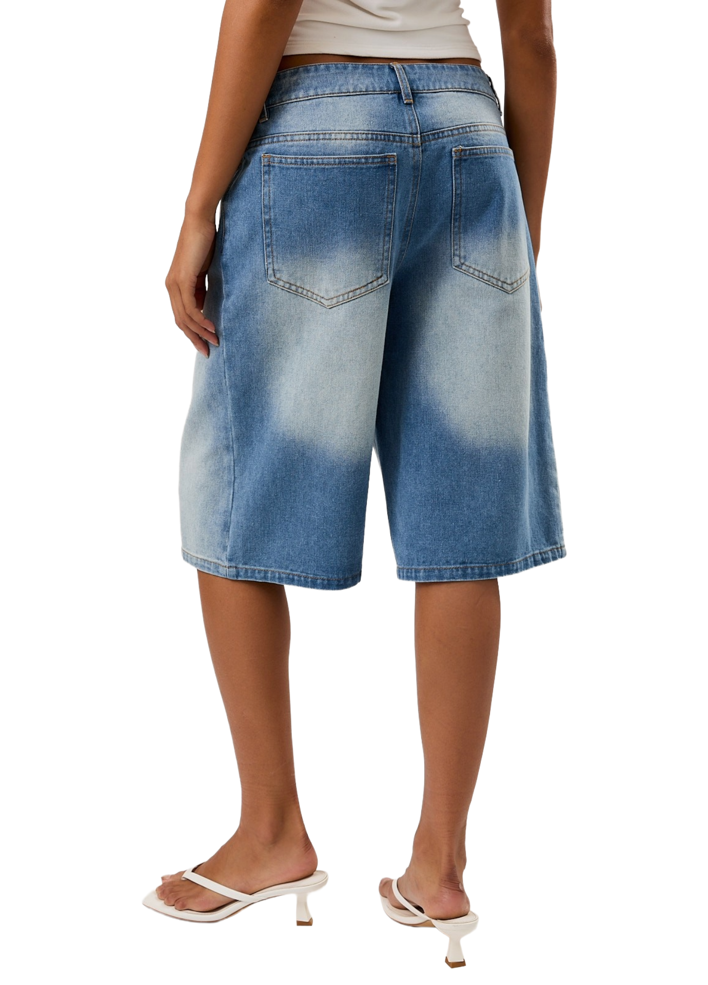 Easy Street Denim Bermuda Short