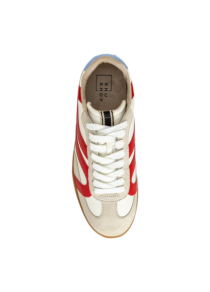 Sadie Red Retro Sneaker