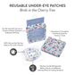 Birds in the Cherry Tree Reusable Under-Eye Patches