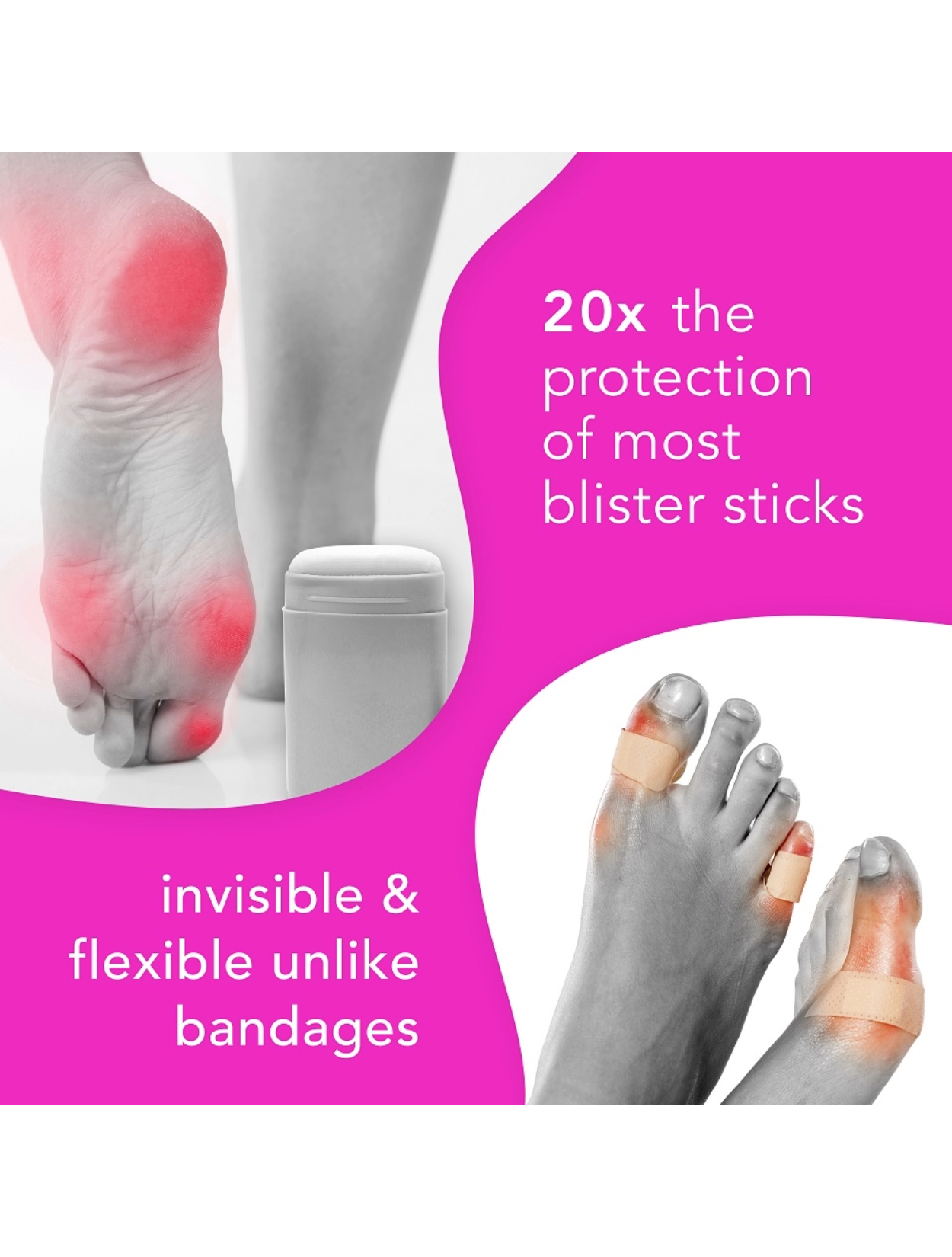 PreHeels+ Award Winning Blister Prevention Spray