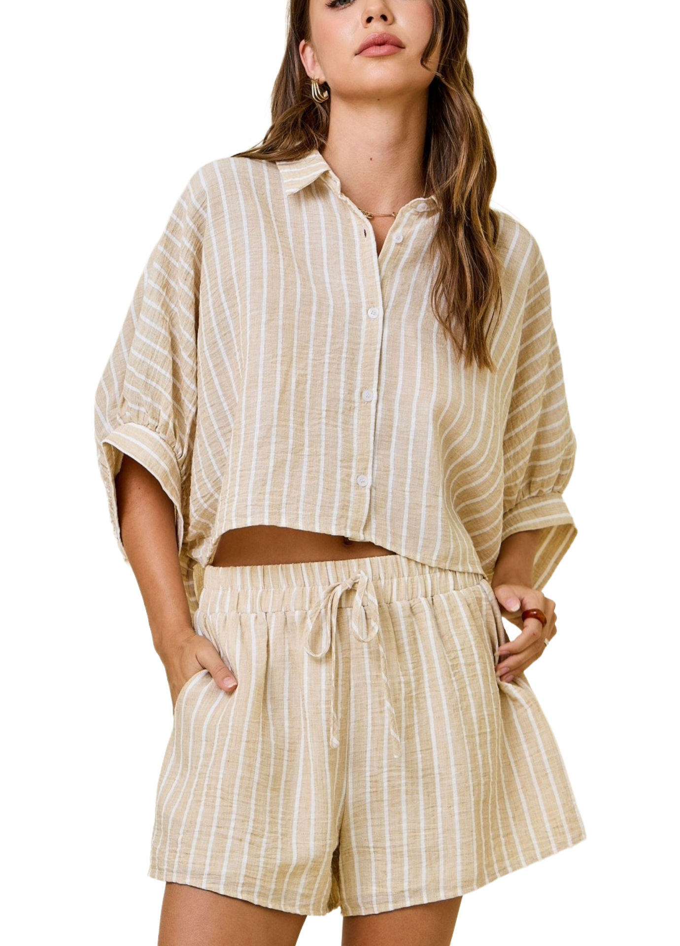 Anetta Shirt Short Set