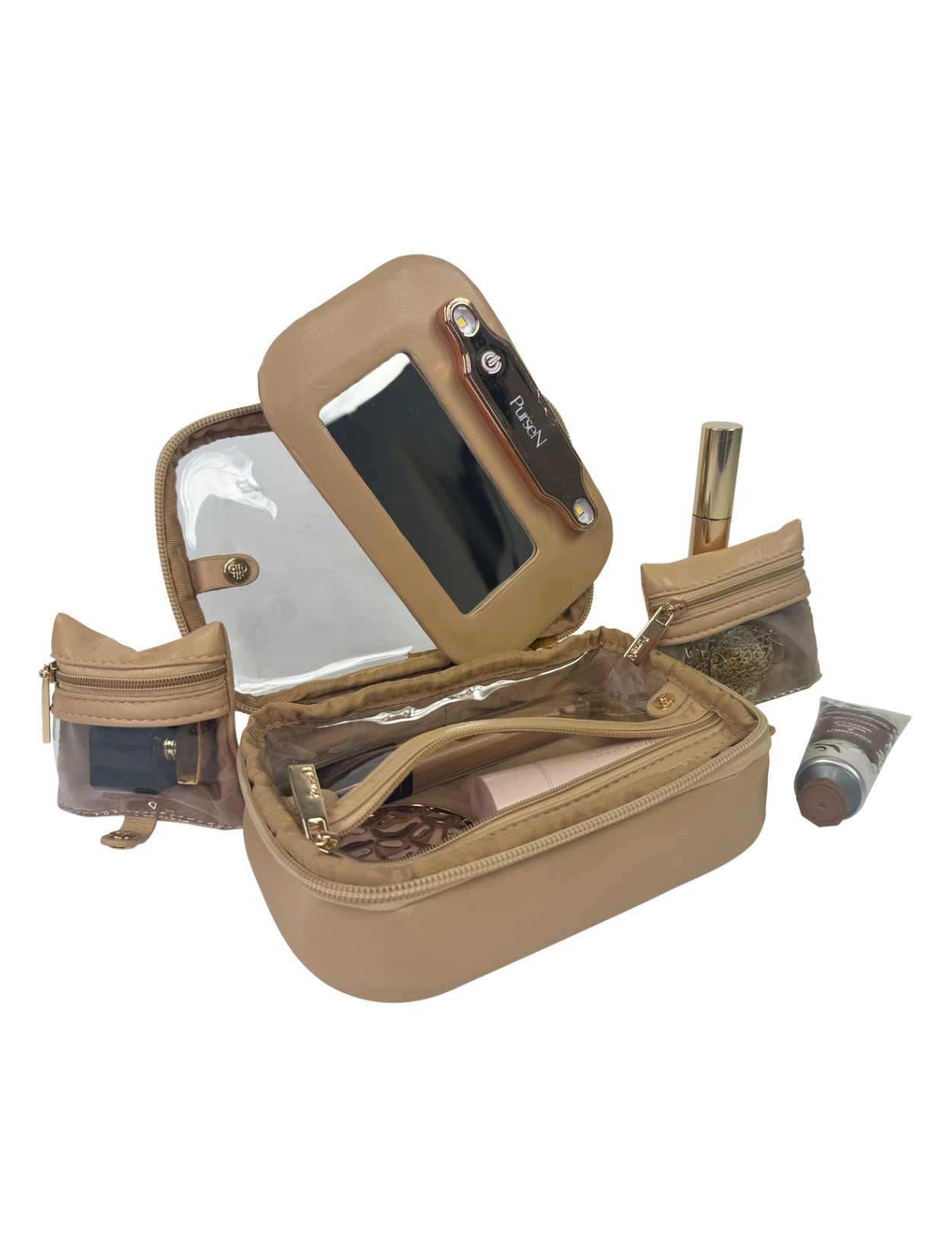 Littmini Lighted Mirror Case