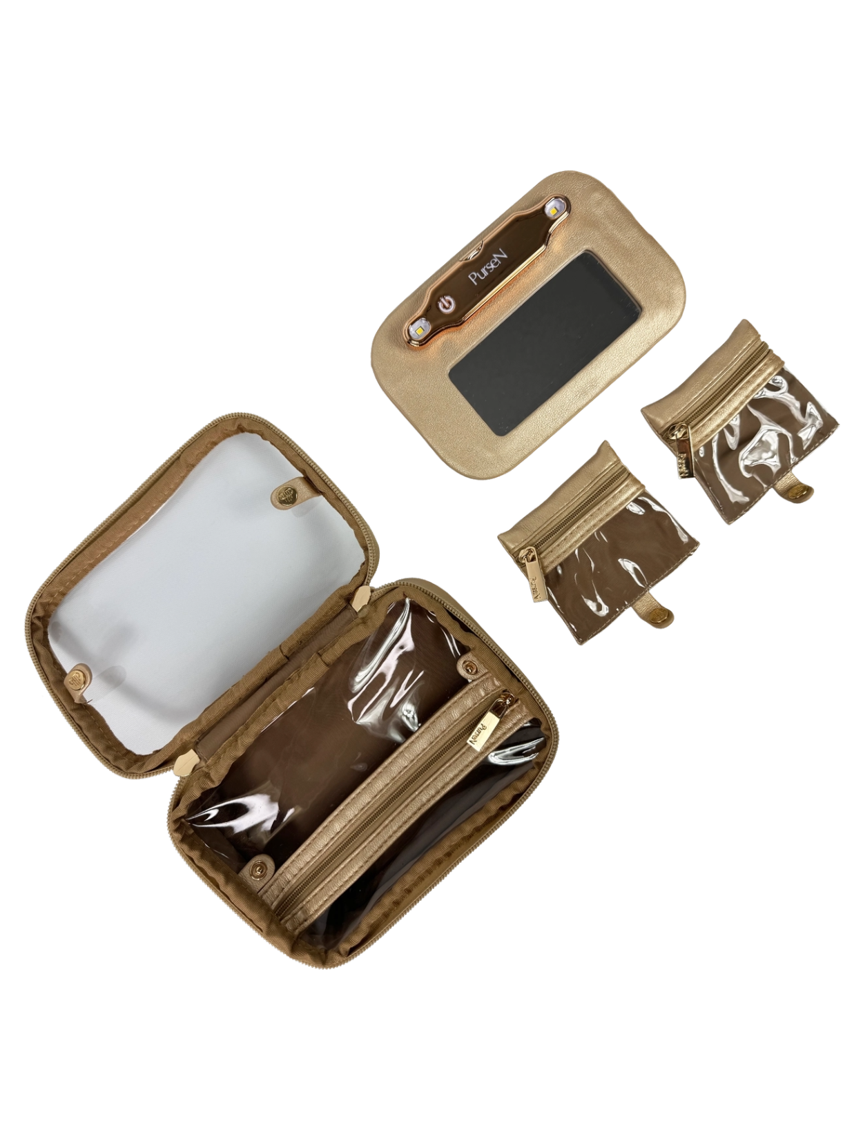 Littmini Lighted Mirror Case