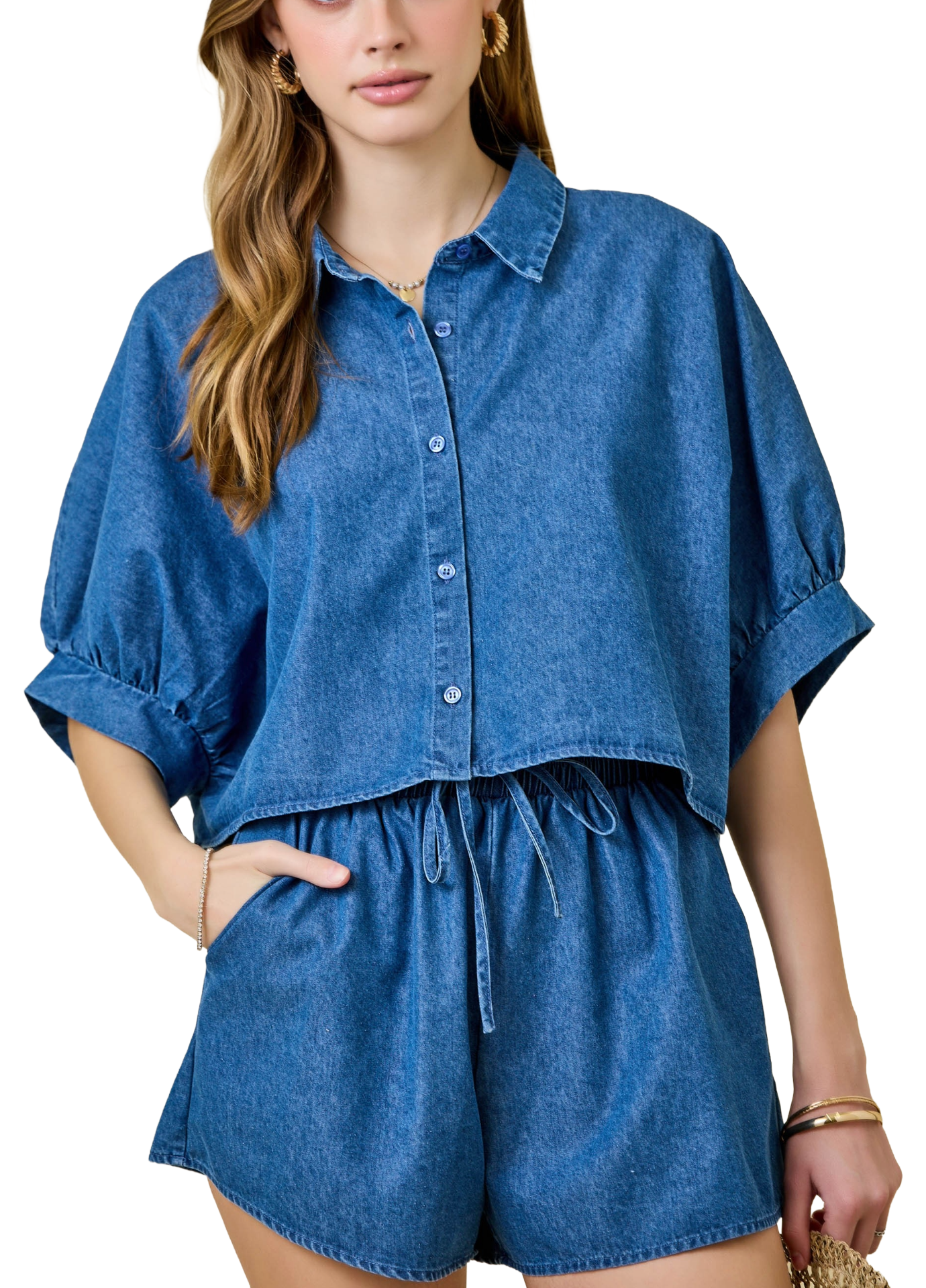 Basin Denim Boxer Short