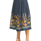 Soleil Poise Midi Skirt
