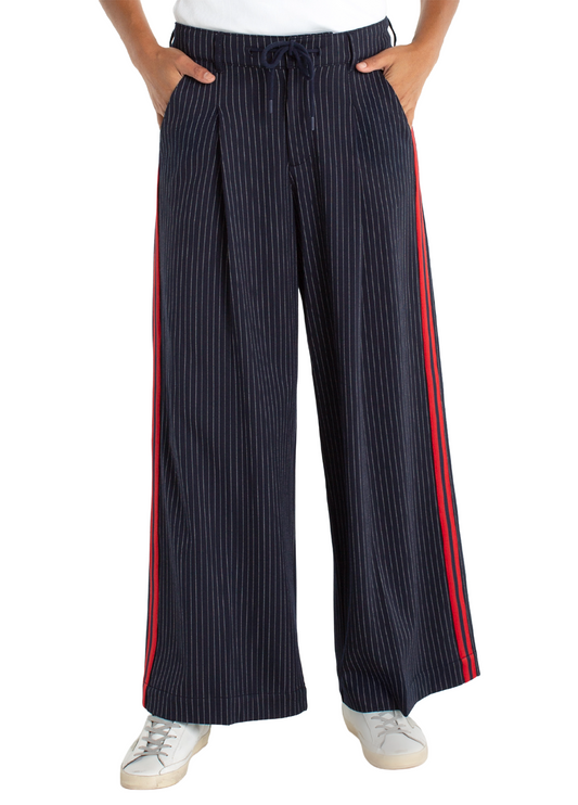 LP Midnite Stripe Pleated Trouser