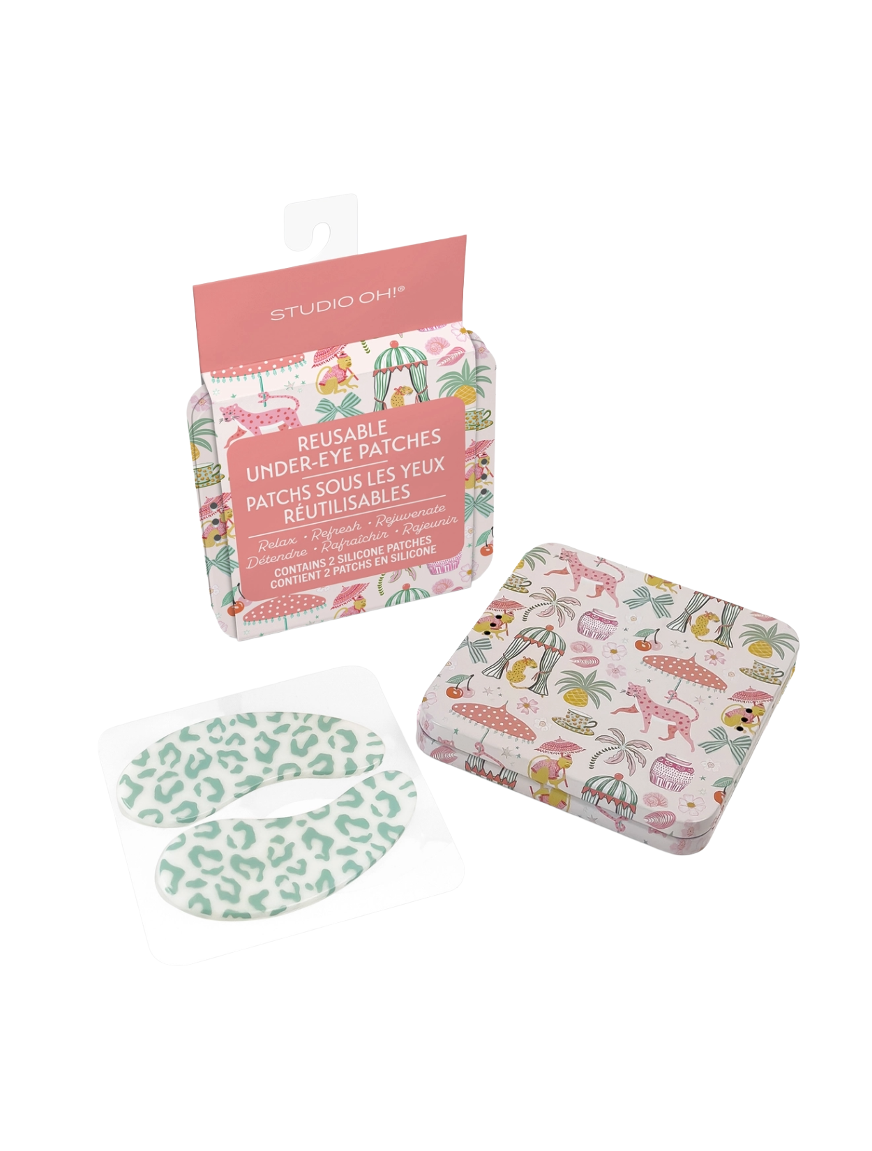 Leopard On Parade Reusable Under-Eye Patches