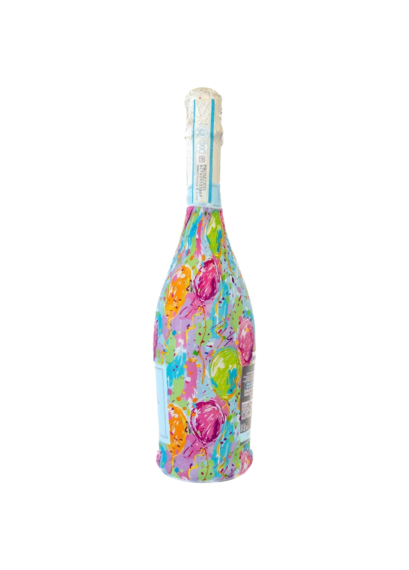 Beau Bottles Happy Birthday Balloons - Prosecco