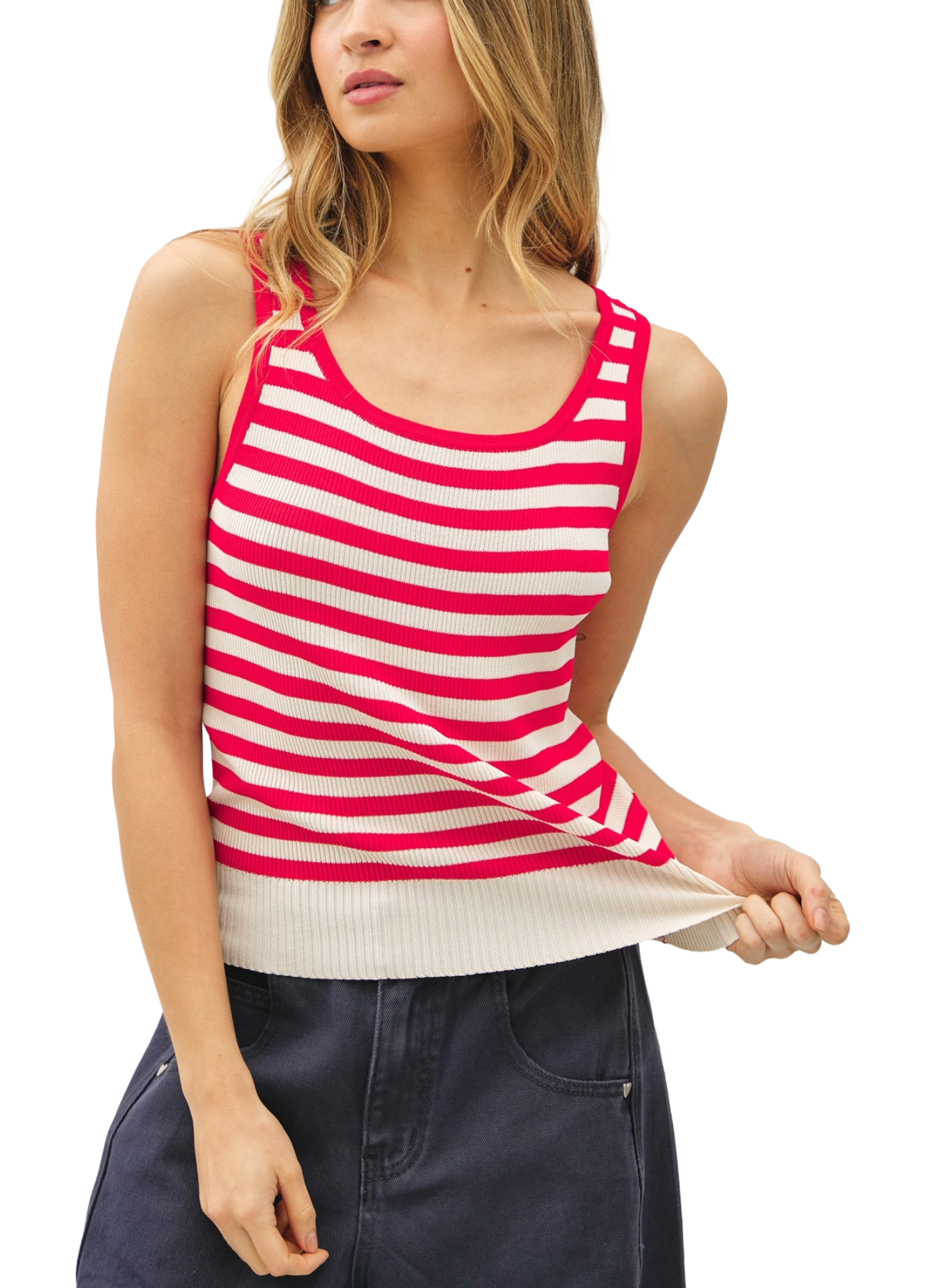 Trusty Stripe Tank Top