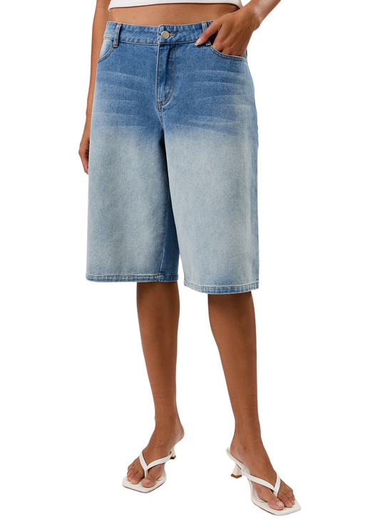 Easy Street Denim Bermuda Short