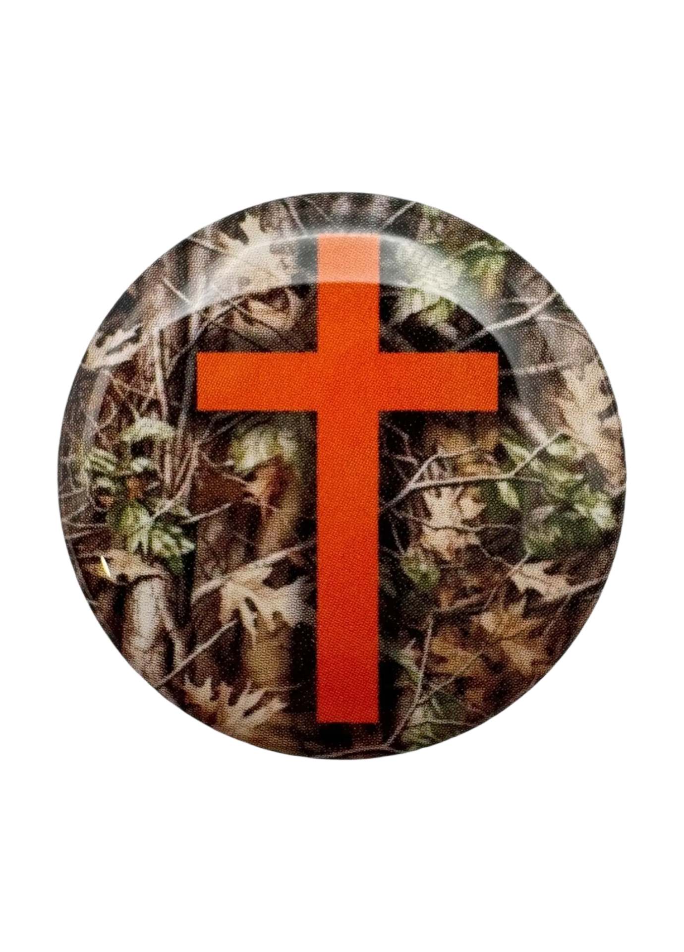 Camo + Cross Tap to Pray Tag