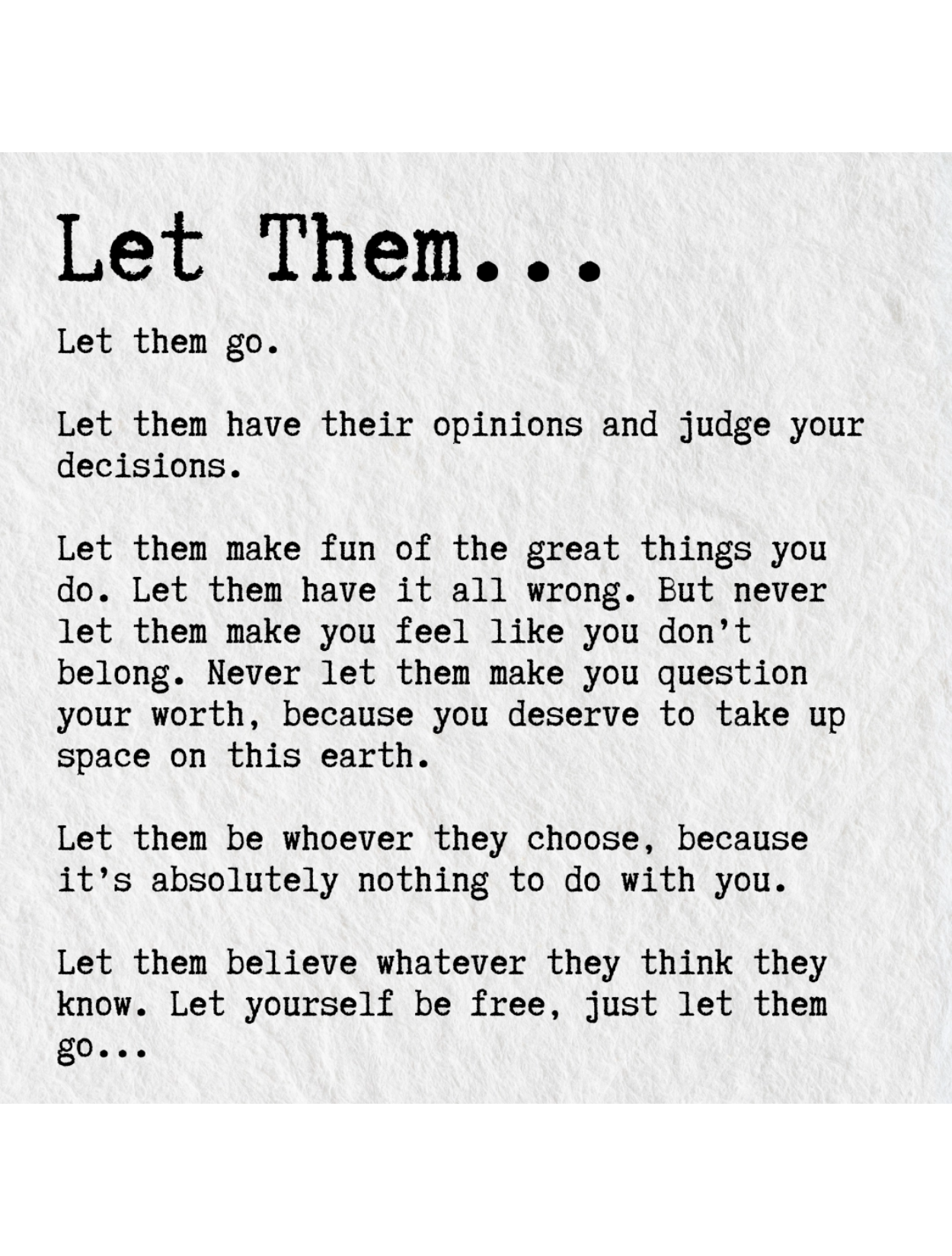 Holy Water Let Them Bracelet