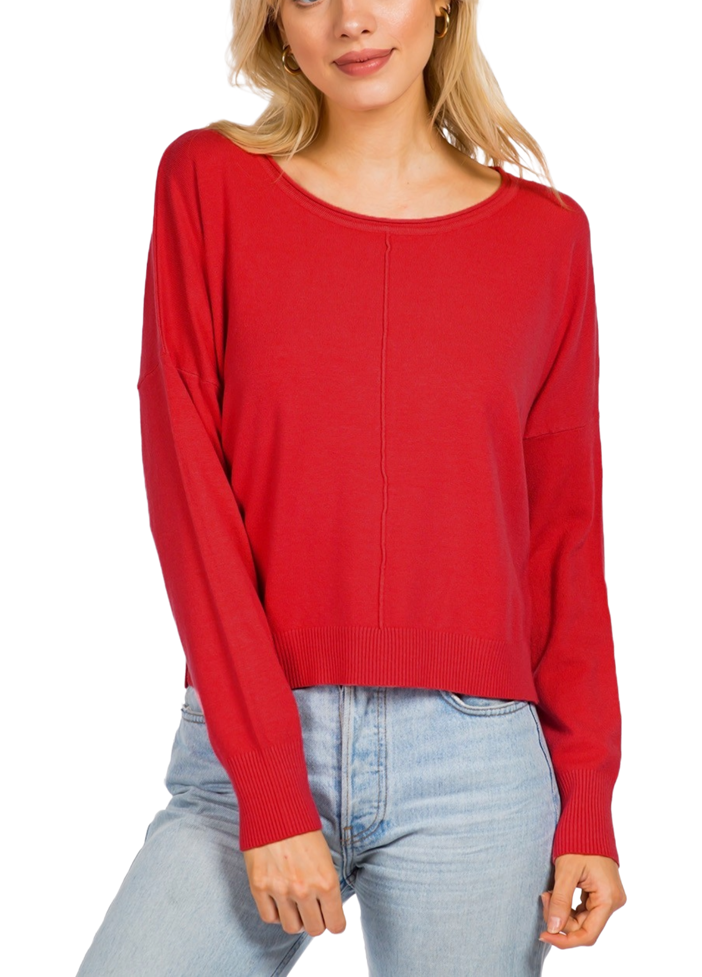 Seam Signal Pullover Top