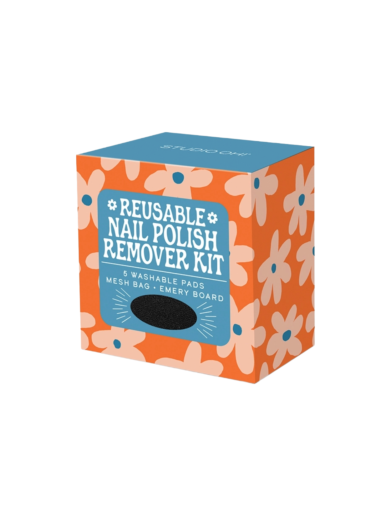 Glow Up Daisies Reusable Nail Polish Remover Kit