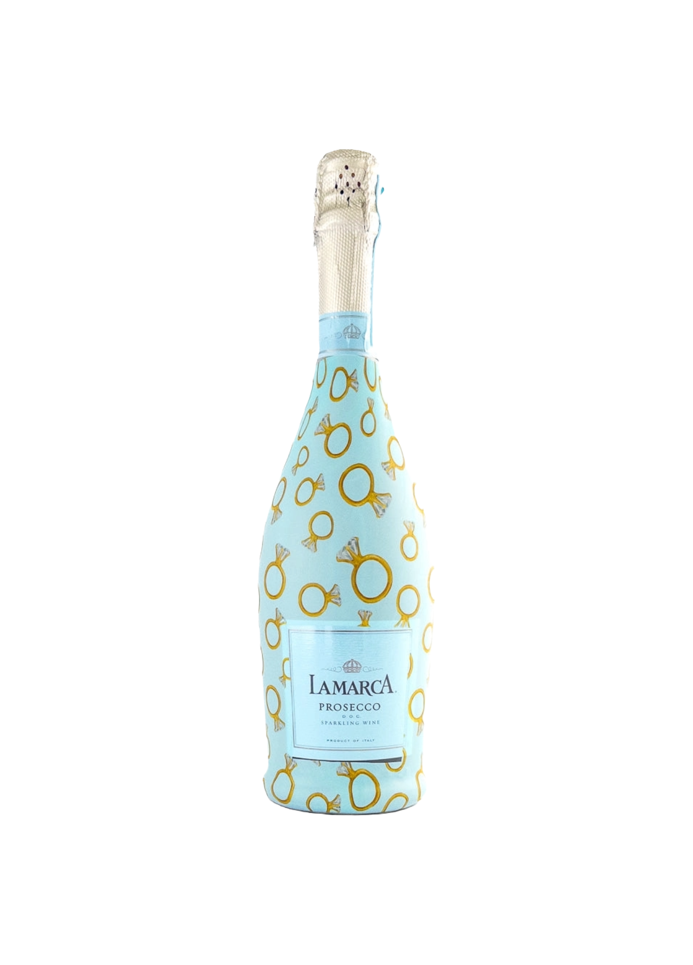 Beau Bottles Blue Engagement Ring - Prosecco