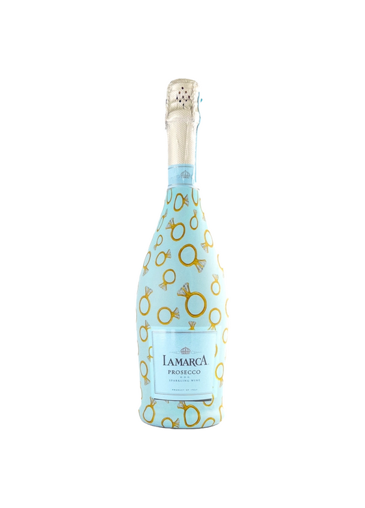 Beau Bottles Blue Engagement Ring - Prosecco