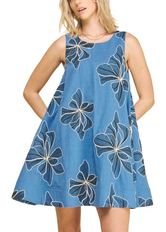 Tide and Seek Embo Dress