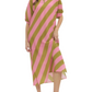 Slant Stripe Dress - Plus