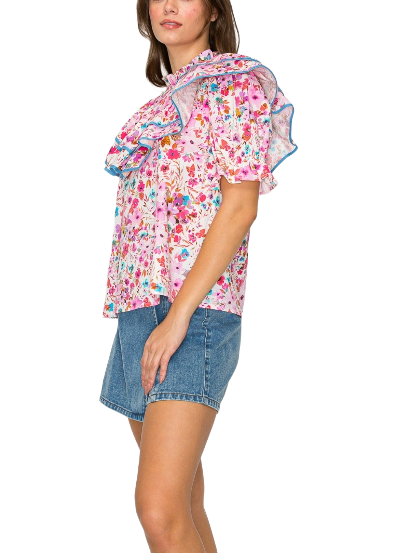 Brady Claire Ruffle Top