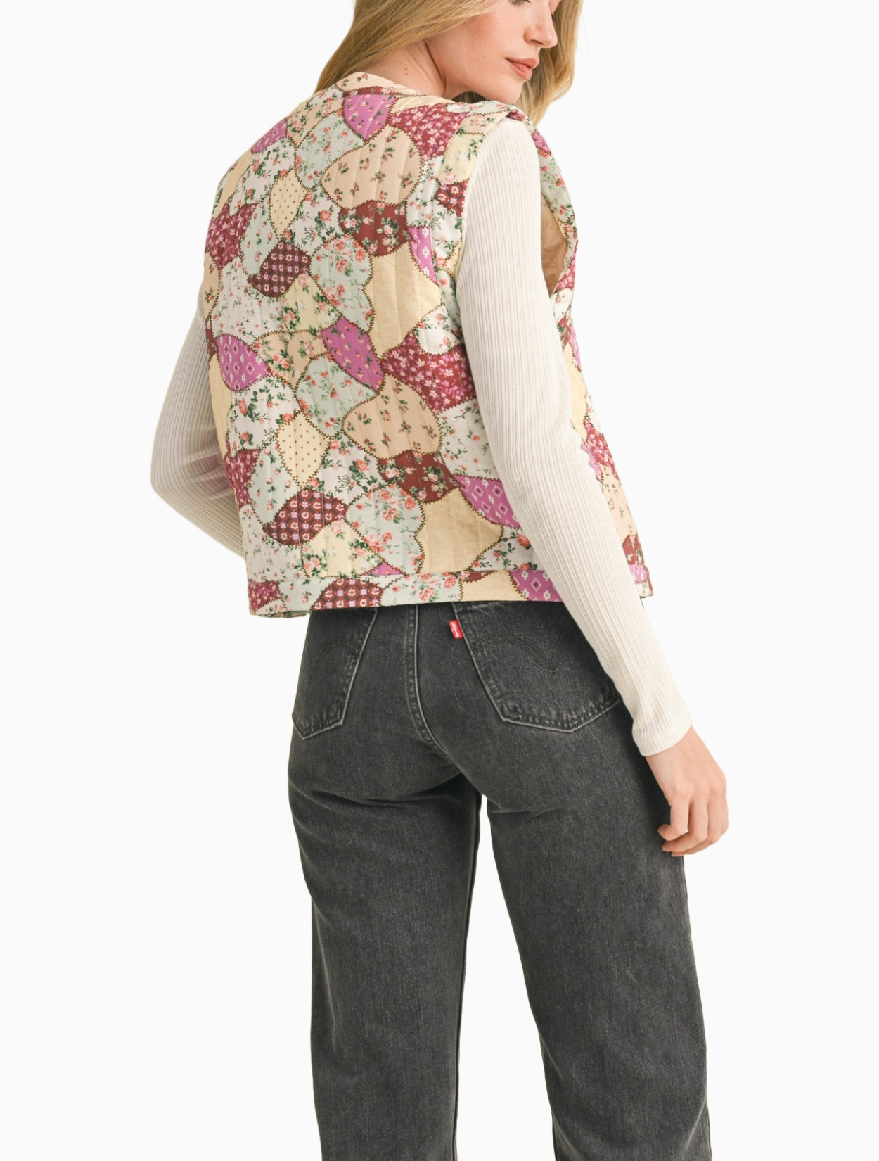 Orchid Patch Vest