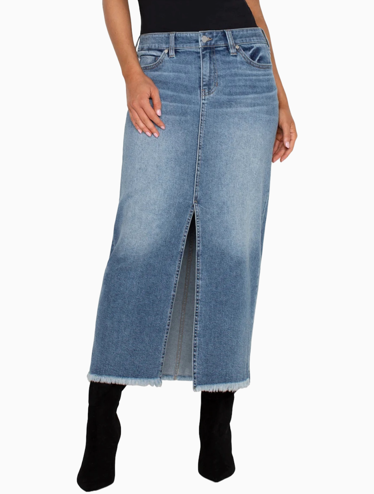 LP Tanglewood Denim Maxi Skirt