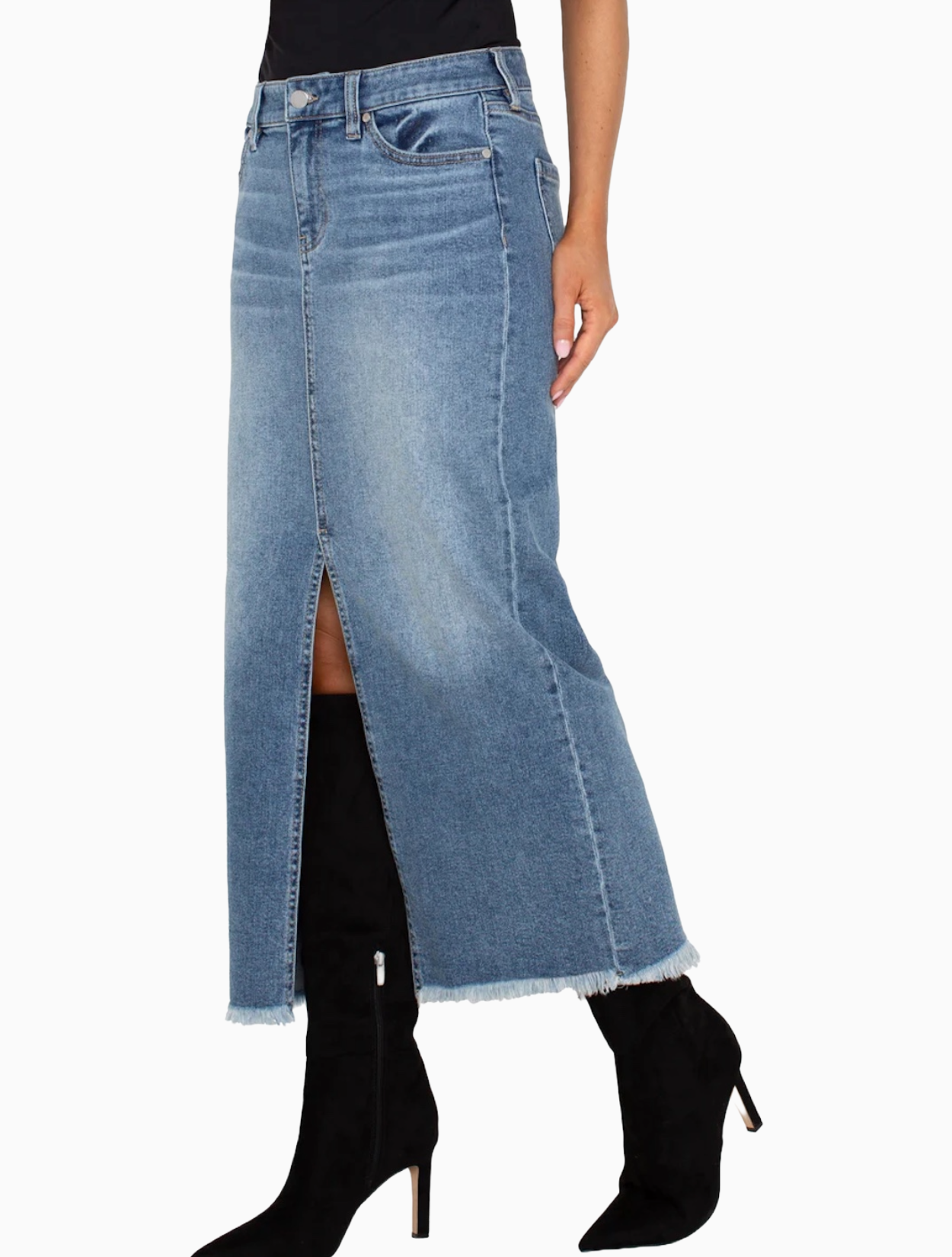 LP Tanglewood Denim Maxi Skirt