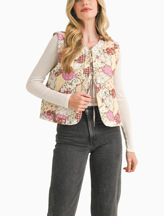 Orchid Patch Vest